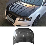 Audi A3/S3/RS3 8V Carbon Fiber Hood with Air Vent 2013 - 2018 - Carbon Fiber product image 1